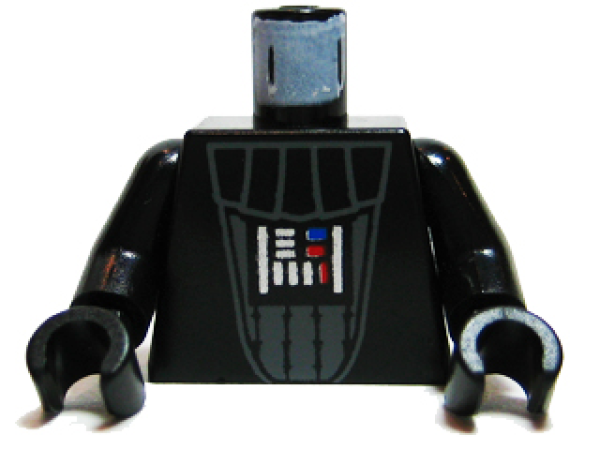 Lego Minifigur Torso montiert (973ps7c01