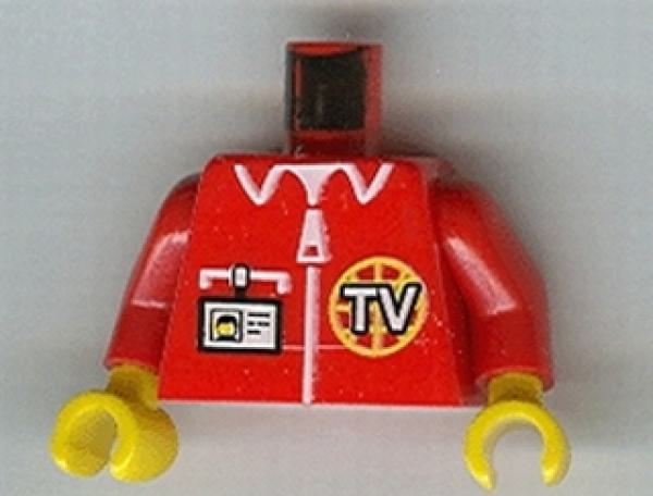 Lego Minifigur Torso montiert (973px131c01)