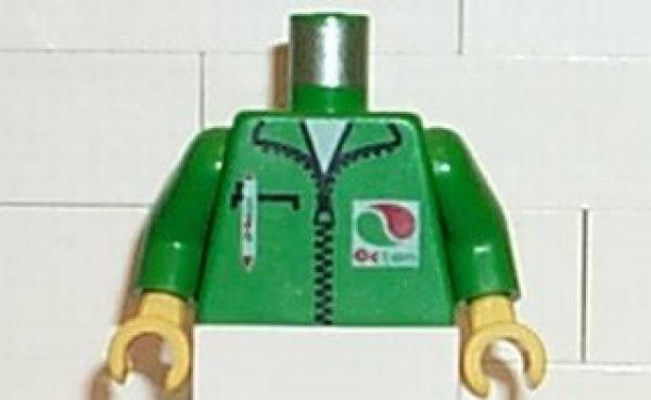 Lego Minifigur Torso montiert (973px19c01)