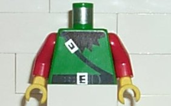 Lego Minifigur Torso montiert (973px21c01)