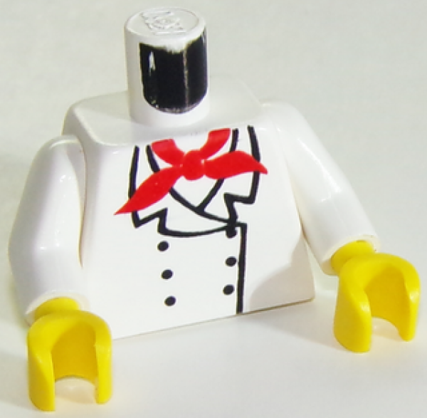 Lego Minifigur Torso montiert (973px3c01)