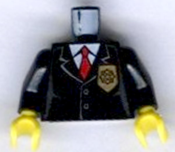 Lego Minifigure Torso mounted (973px468c01)