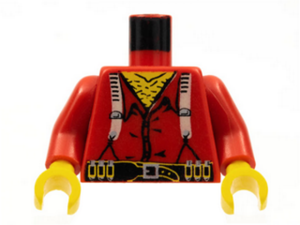 Lego Minifigur Torso montiert (973px56c01)