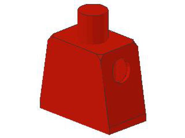 Lego Minifigure Torso (973) red