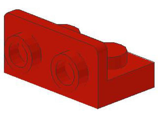 Lego Bracket 1 x 2 - 1 x 2 (99780) red