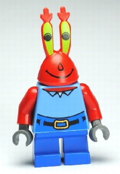 Lego Minifigure bob005 Mr. Krabs