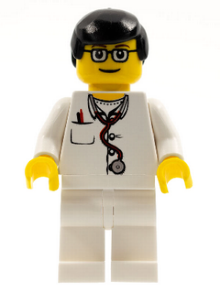 Lego Minifigure doc024 Doctor