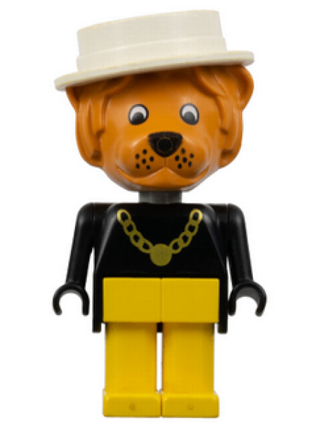 Lego Fabuland fab7g Lionel Lion Hat and Necklace