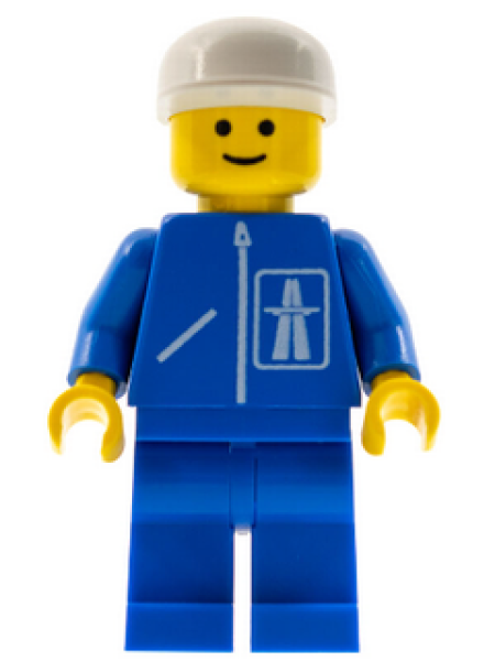 Lego Minifigur hgh003 Highway-Muster