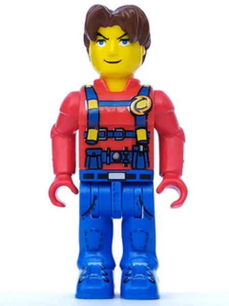 Lego Minifigur js015 Jack Stone