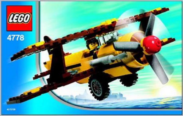 Lego 4778 Desert Biplane