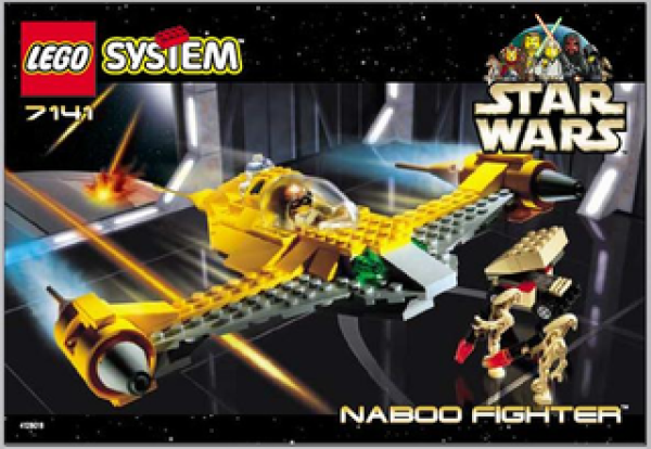 Lego Star Wars 7141 Naboo Fighter