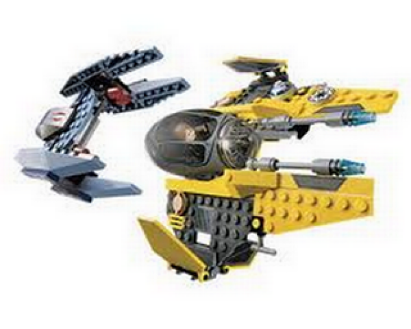 Lego Star Wars 7256 Jedi Starfighter and Vulture Droid