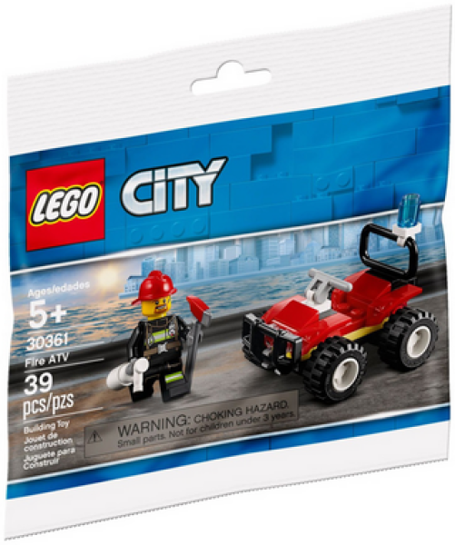 Lego City 30361 Fire ATV NEU