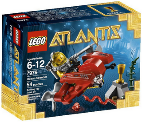 Lego Atlantis 7976 Ozean-Speeder Neu, ungeöffnet