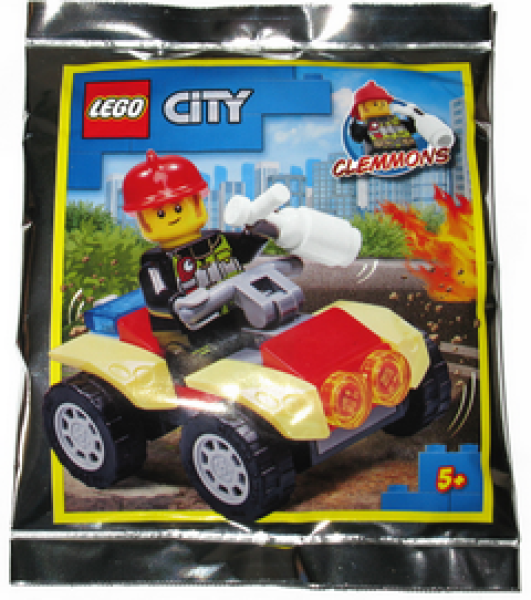 Lego City 952009 Fireman with Quad NEW