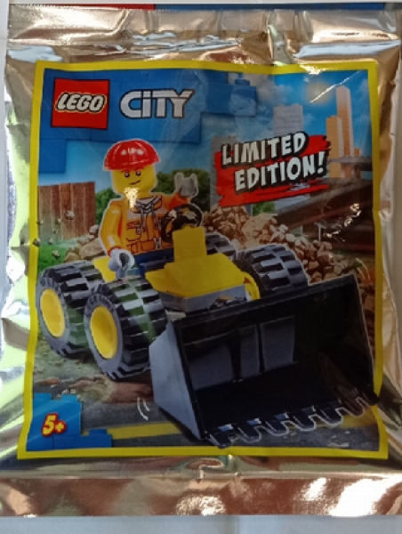 Lego City 952102 Builder with Digger NEW