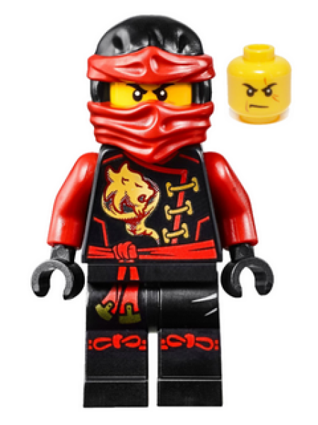 Lego Minfigure njo198 Kai - Skybound