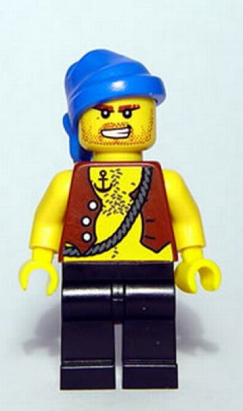 Lego Minifigur pi128 Pirat