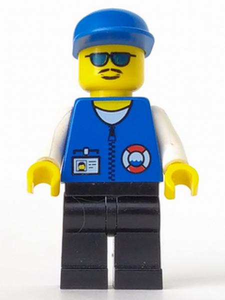 Lego Minifigure res008 Coast Guard