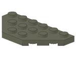 Lego Wedge Plate 3 x 6 (2419) dark gray