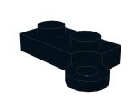 Lego Hinge Plate 1 x 4 (2429) Base, black