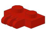 Lego Hinge Plate 1 x 2 (2452) red