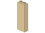 Lego Brick 1 x 2 x 5 (2454) tan