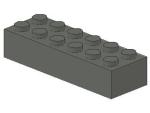 Lego Brick 2 x 6 x 1 (2456) dark bluish gray