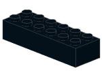 Lego Brick 2 x 6 x 1 (2456) black