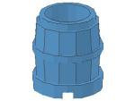 Lego Barrel 2 x 2 x 2 (2489) medium blue