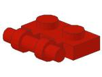 Lego Platte, modifiziert 1 x 2 (2540) rot
