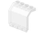 Lego Panel 2 x 4 x 3 1/3 (2582) with Hinge, transparent