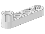 Lego Technic Liftarm 1 x 4 (2825) mit Verbinder, weiss