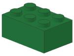 Lego Brick 2 x 3 x 1 (3002) green