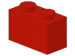 Lego Stein 1 x 2 x 1 (3004) rot