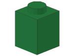 Lego Brick 1 x 1 x 1 (3005) green