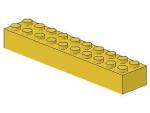 Lego Brick 2 x 10 x 1 (3006) yellow