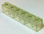 Lego Brick 1 x 6 x 1 (3009f3) transparent