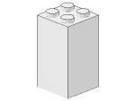 Lego Brick 2 x 2 x 3 (30145) white