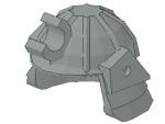 Lego Minifigur Helm Samurai, hell grau