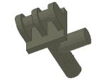 Lego Minifigure Grab Jaw Holder (30198) dark gray