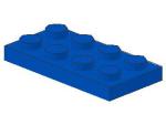 Lego Platte 2 x 4 (3020) blau
