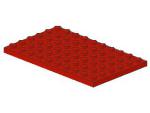Lego Platte 6 x 10 (3033) rot