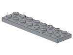 Lego Platte 2 x 8 (3034) hell bläulich grau
