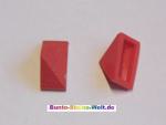 Lego Slope Stone 45° 2 x 1 x 1 (3048a) red