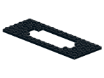 Lego Platte, modifiziert 6 x 16 (3058b) schwarfz