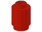 Lego Stein, rund 1 x 1 x 1 (3062b) rot