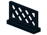 Lego Fence 1 x 4 x 2 (3185) black