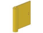 Lego Door 1 x 4 x 5 (3194) right, yellow